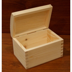 Kuferek 13,5x9x8,5cm,  kuferek mały drewniany